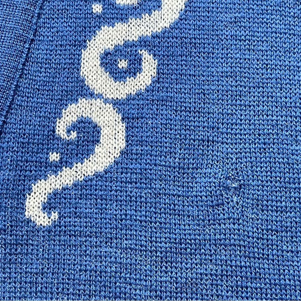 Vintage 70s Pendleton Stylized Art Pattern Knit W… - image 5